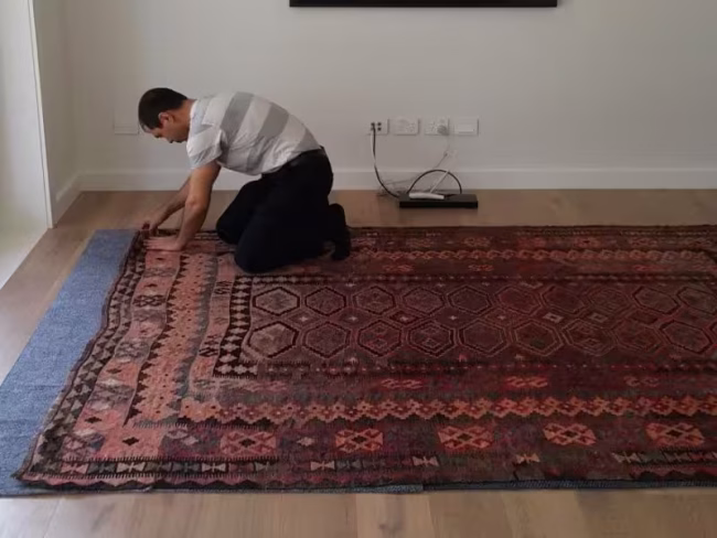 Non-slip rug underlay Auckland – rug grip installation for safety and stability