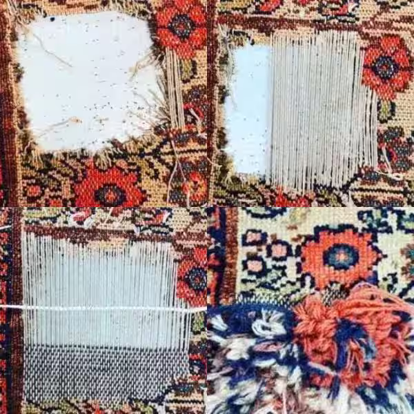 Rug repair Auckland – structural restoration for Persian, Oriental and antique handmade rugs