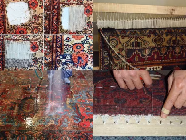 The Rug Guru Workshop for rug cleaning, rug repair, rug restoration, rug edging and rug protectiopn services in auckland