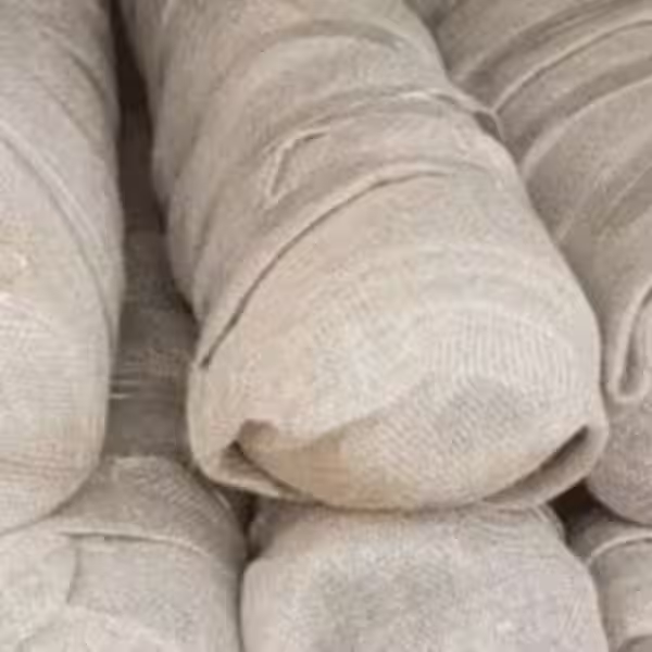 Antique rug prepared using conservation storage wrapping system for long-term preservation