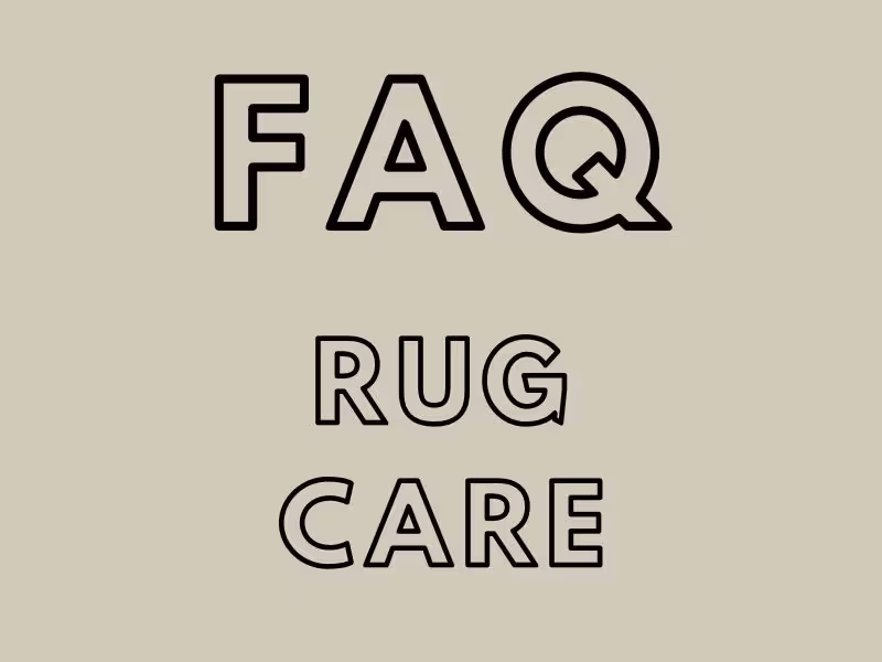 The Rug Guru FAQ for rug cleaning rug repair, rug restoration, rug edging and rug protection