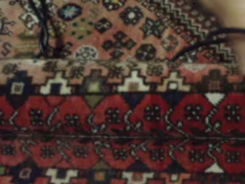 Rug UV fade restoration in Auckland improving colour balance and correcting sun damage effects
